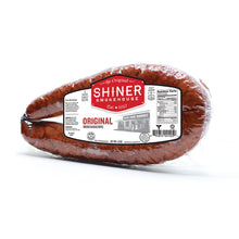 Load image into Gallery viewer, Shiner Smokehouse Smoked Sausage Original Flavor Ropes