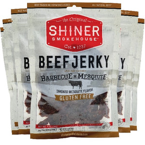 All Natural Beef Jerky BBQ Mesquite Flavor (6 pack)