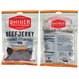 All Natural Beef Jerky Orange Teriyaki Flavor (6 pack)