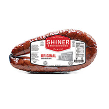 Load image into Gallery viewer, Shiner Smokehouse Smoked Sausage Original Flavor Ropes