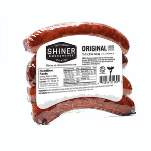 Shiner Smokehouse Smoked Sausage Original Flavor Links