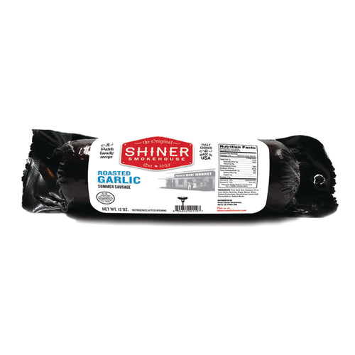 Shiner Smokehouse Roasted Garlic Summer Sausage