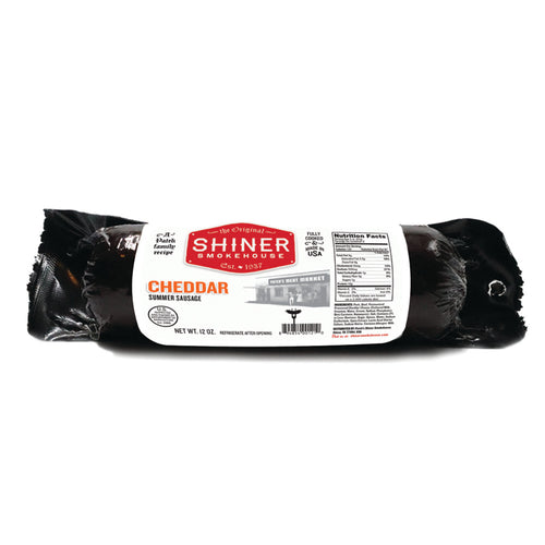 Shiner Smokehouse Cheddar Summer Sausage